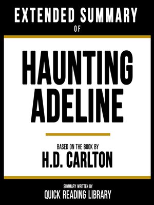cover image of Extended Summary--Haunting Adeline